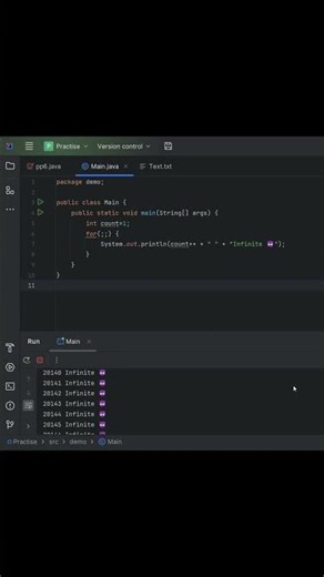 This Loop Has No Condition... But Never Stops 😵