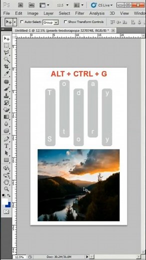 Adobe Photoshop Tricks - Clapping Mask & Blend tool #shorts #photoshop #edit