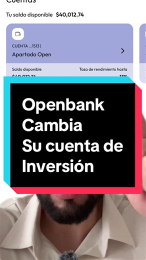Openbank modifica rendimientos: lo que debes saber