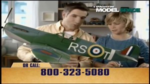 Model Space Spitfire TV Spot, 'Build from the Scale Model Kit'