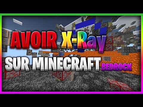 [ X-Ray MINECRAFT BEDROCK ] How to have X-Ray on MCBE