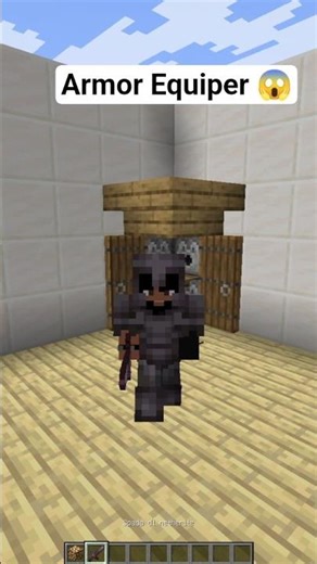 Equipaggiatore Armatura su Minecraft 😱