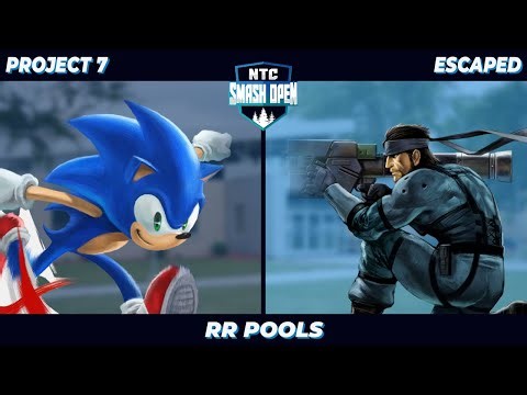 Project 7 (Sonic) vs Projectile Dysfunction (Snake) - NTC Smash Open 26 RR Pools