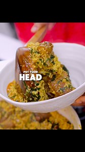 56K views · 1.6K reactions | The First time my Aunty Bose asked me to put my head in the ground and carry my 2 legs up because I said I couldn’t do something, I actually attempted it . Rate this Egusi and don’t forget to add Pepper to your taste | Foodies & Spice | Facebook