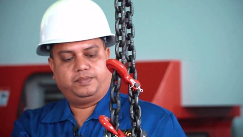 G80 Transport Binder Chain 3/8 Inch x 10 Foot | Tow Chain with Clevis Grab Hooks | 7,100 lbs Safe Working Load | Heavy Duty Chain for Transporting Towing (3/8'' x 10FT (Black))