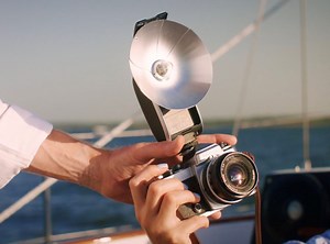 Godox's Lux Senior is a larger, more powerful flash with a retro-inspired design