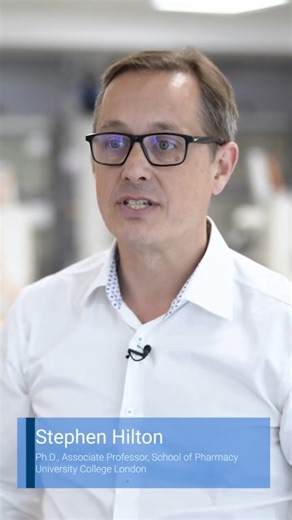 Labstars — with Stephen Hilton UCL — and his lab instruments, named after his kids! 👨‍👧‍👦💙 Yes, really. In Steve’s lab, science meets sentiment. #GreatScience #LabStars #PharmaInnovation #UCL #VirtualLab | Agilent Technologies