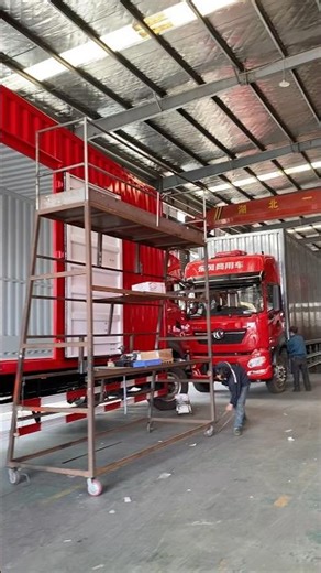 “4x2 9.8m Box Truck Review: Powerful Logistics Vehicle in Action #BoxTruck #LogisticsVehicle