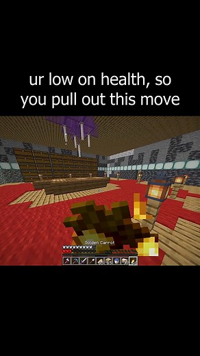 10K views · 53 reactions | when you're low on health, so you gotta pull out this move #Minecraft #minecraftedit #MinecraftVillageBuild | Jysq Gaming | Facebook
