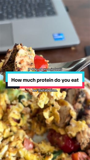 If 40g of protein feels excessive… it’s probably because you’re still thinking in calories — not signals. In menopause, muscle loss speeds up. Muscle is what keeps your metabolism responsive. If you’re eating 15–20g per meal, you’re likely not hitting the leucine threshold needed to actually stimulate muscle repair and metabolic activity. Translation? Your body doesn’t get the message to rebuild. Protein is the raw material. But raw material alone isn’t enough. Your body also needs the right met