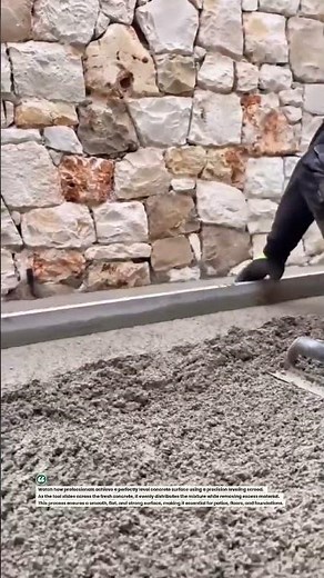 Perfect Concrete Leveling Tool in Action | #Concrete #Construction #Masonry