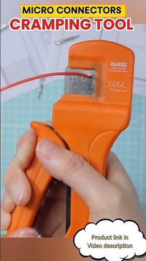 micro connectors cramping tool #viralvideo #tools #wirecutter #ytshorts