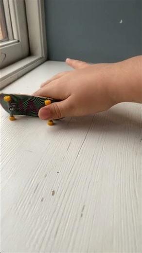 This is how to do a board flip on a tech deck in my way
