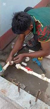 cpvc pipe fitting kaj #plumbingtime #experiment