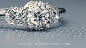 The DR diamond ring can be only customized once in a lifetime, it means you only choose one partner in a lifetime. #1ring1life1love #jewelrydesigner