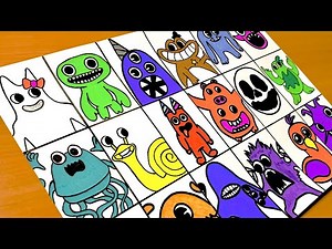 DRAWING GARTEN OF BANBAN ALL BOSSES