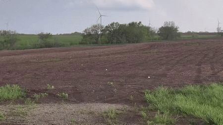 Baseball-Sized Hail Hits Northeast Kansas