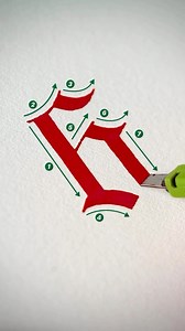 199K views · 1.5K reactions | Gothic 6 tutorial #calligraphy | Made by Edgar | Facebook