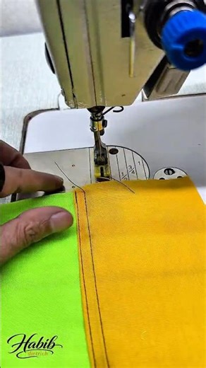 Perfect Flat-Fell Seam Tutorial #patternmaking #sewinghacks #diy