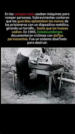 No eran armas.. eran máquinas para romper humanos #guerras #datohistorico #ww2 #history