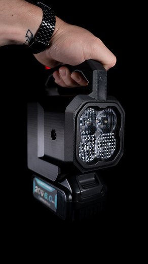 Diode Dynamics on Instagram: "Looking for a high-performance flashlight? 🔦 The team at @rovrlab designs, engineers, and 3D prints custom flashlight housings featuring our full line up of Stage Series LED pods! #DiodeDynamics #TheDiodeDifference #StageSeriesLighting #LEDPods #ROVRLab #3DPrinting"