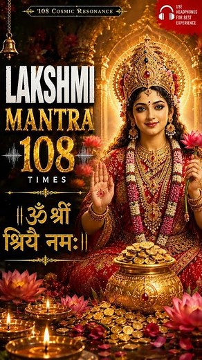 Lakshmi Beej Mantra 108 Times | Prosperity, Abundance & Divine Grace