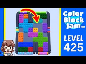 Color Block Jam Level 425 Solution Walkthrough