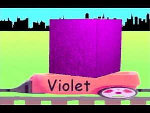 Learn Rainbow Colors Train - learning rainbow colors song for kids