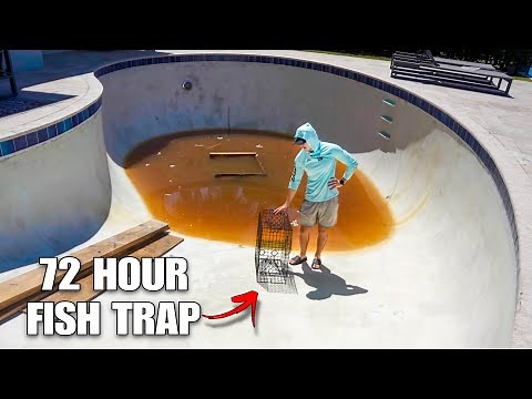 I didn’t expect this… 72 Hour Saltwater Fish Trap (Fish vs Chicken)