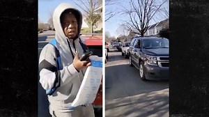 Amazon Driver Chewed Out for Causing Huge Traffic Jam