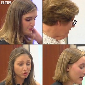 2.6M views · 10K reactions | "Little girls don't stay little forever. They grow into strong women that return to destroy your world." Women abused by ex-Team USA gymnastics sports doctor Larry Nassar confront him in court. | BBC News | Facebook