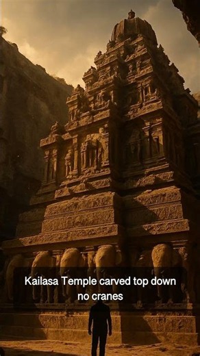 Kailasa Temple: Carved Top Down Without Cranes | Ellora Mystery