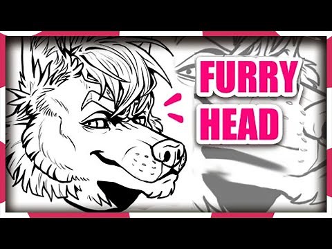 🔴HOW TO DRAW FURRY HEADSHOT FOR BEGGINERS STEP BY STEP