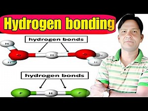 Hydrogen Bonding 🔥 Complete & Powerful Concept | Secondary Bond | Types, Examples & Importance.