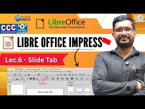 🚀 LibreOffice Impress Slide Tab Explained | Best Hindi Tutorial for Beginners