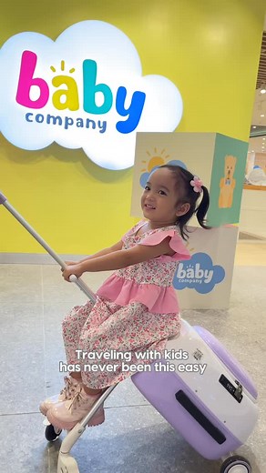 146K views · 52 reactions | Your toddler’s new travel buddy!✈️ The Kinderkraft Ride-On Luggage is the ultimate holiday must-have for kids on the go.  Available at select Baby Company stores near you.  | Baby Company | Facebook