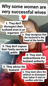 2.3M views · 7.2K reactions | Why some women are very successful wives ♥️ #facebookviral | Joy Code Page | Facebook