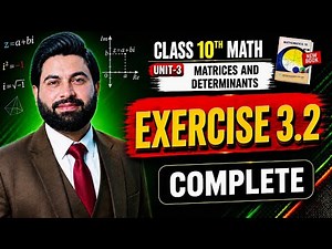 Class 10th Math New Book Ch 3 Exercise 3.2 Complete- 10 Class Maths Exercise 3.2 Complete -PCTB
