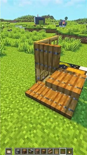 Minecraft Smallest Starter House🏡