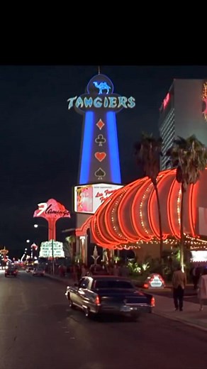 30 years ago, October 1994, the closed-down Landmark Hotel was dressed up as the "Tangiers" for a movie shoot. | Vintage Las Vegas