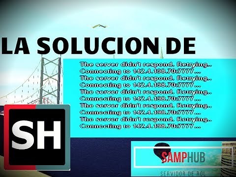 SOLUTION TO THE SAMPHUB ERROR {The server didn't respond. Retrying}