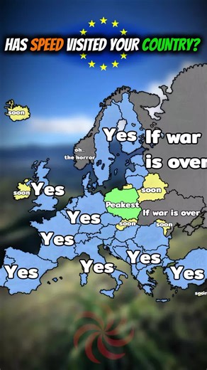 Exploring European Mapping with W Speed ❤️🩹