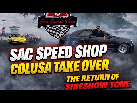 Testing the V new transmission at sac speed shops colusa take over !