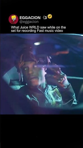 WHAT JUICE WRLD SAW WHILE RECORDING THIS MUSIC VID...