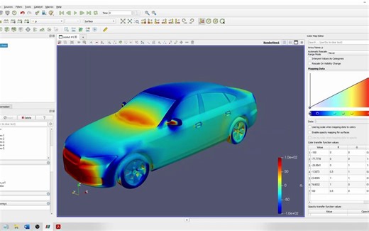 OpenFOAM结果paraview处理入门——25分钟教程