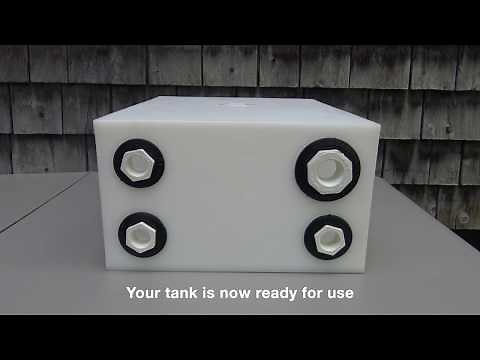 How To Install Uniseal Fittings on a Marine or RV Water Holding Tank