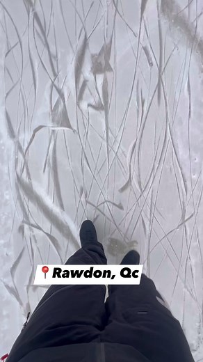 ⛸️ moments magique lors de notre séjour au Chalet Ô Bois vivant , dans le forêt Ô Cascades de Rawdon | Les Français qui vivent au Québec