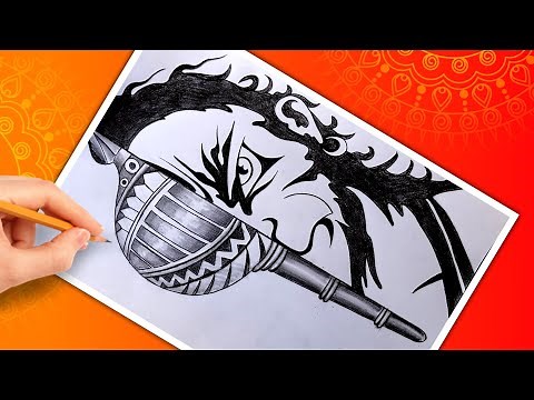 How To Draw Hanuman Step By Step Easy | Hanuman Ji Pencil Drawing | Lord Hanuman Ji Drawing Easy