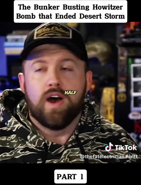 The Fat Electrician (@thefatelectrician.fantt) - The Bunker Busting Howitzer Bomb that Ended Desert Storm | bunker