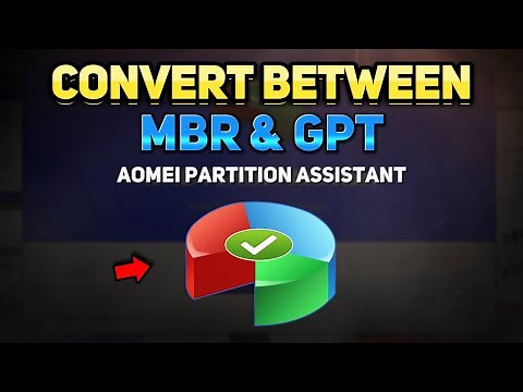 How to Convert Between MBR & GPT (AOMEI Partition Assistant Tutorial)